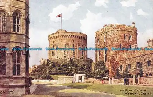 R144107 Der runde Turm. Windsor Castle. Lachs