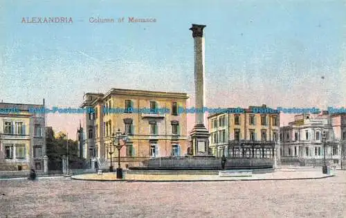 R144198 Alexandria. Bedrohungssäule