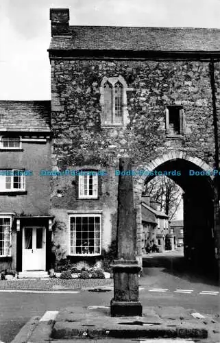 R144643 Cartmel Priory Gatehouse. G.V. Berry