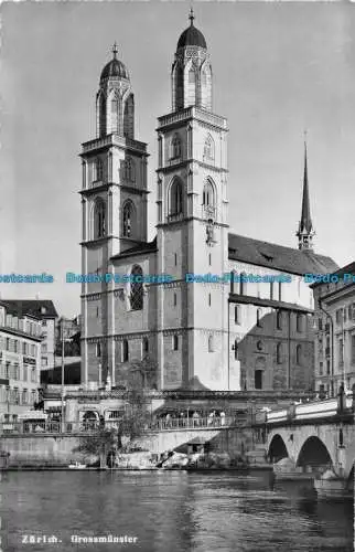 R144450 Zürich. Großmünster. Photoglob