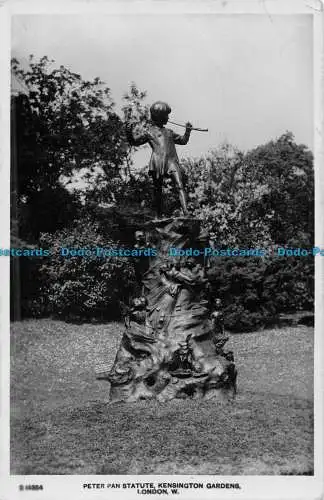 R144458 Peter Pan Statue. Kensington Gardens. London W. Kingsway. RP