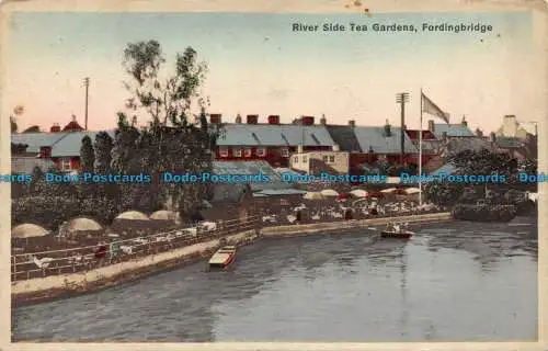 R144694 River Side Tea Gardens. Fordingbridge