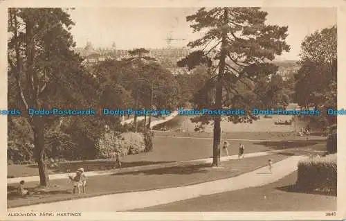 R144719 Alexandra Park. Hastings. S. und E. Norman. Nr. 3840. 1954