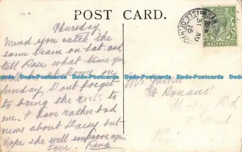 R145546 Carisbrooke Castle. Schritte, die zur Aufbewahrung führen. LL. Nr. 10. 1916