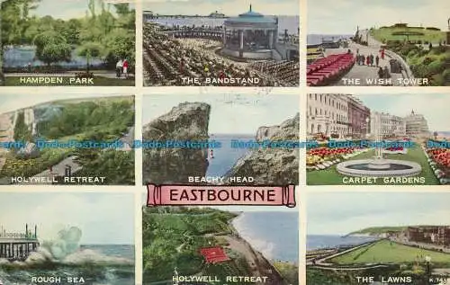 R144788 Eastbourne. Multi-View. Valentinstag. Valesque. 1957