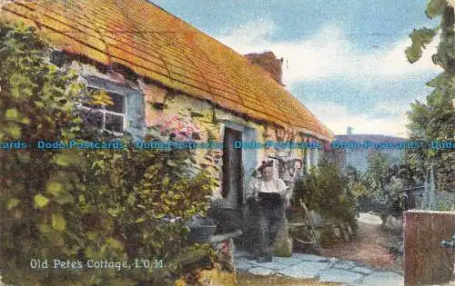 R144823 Old Peters Cottage. I.O.M. 1909