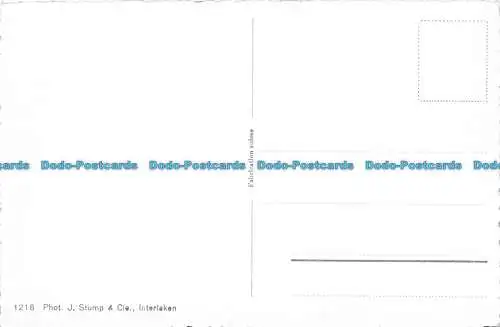 R144825 Interlaken mit Strandbad. J. Stump