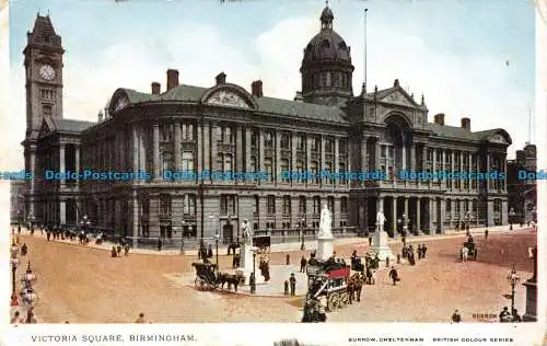 R144837 Victoria Square. Birmingham. Graben. 1905