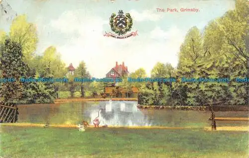 R144838 Der Park. Grimsby. 1905