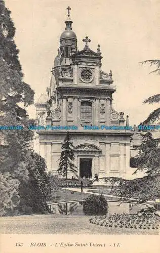 R145661 Block. Die Kirche St. Vincent. LL. Nr. 153