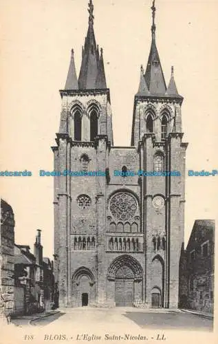 R145663 Block. Die Nikolauskirche. LL. Nr. 148