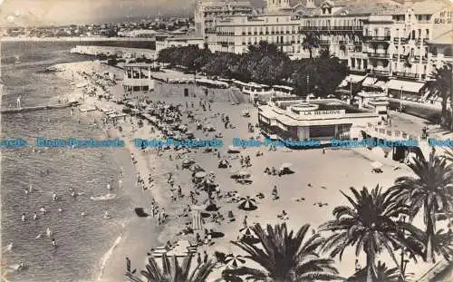 R144859 Côte d'Azur. Heiliger Raphael. Der Strandblick vom Hotel des Algues. Glatigny