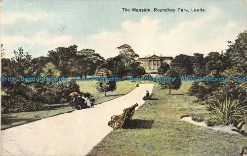 R144895 The Mansion. Roundhay Park. Leeds. 1907