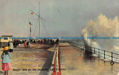 R144914 Raues Meer an der Redoute. Eastbourne. 1915