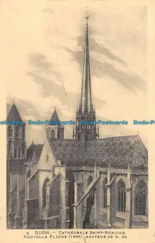 R145719 Dijon. Kathedrale Saint Benigne. Neuer Pfeil. A. Benoist