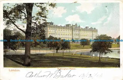 R146246 London. Buckingham Palace. Pfau. 1903