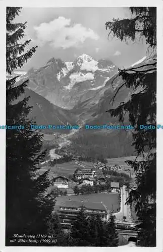 R145773 Kandersteg mit Blumlisalp. Photoglob