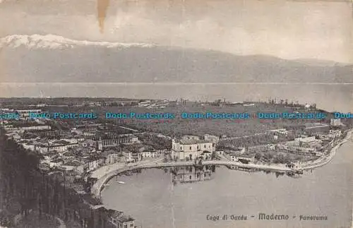 R144974 Gardasee. Maderno. Panorama. Brunner und Co