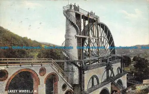 R144982 Laxey Wheel. I.M. Davidson Bros. 1904