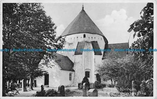 R144986 Bornholm. Osterlars Kirke. Karl H. Olsen