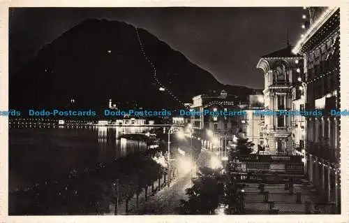 R144990 Lugano und Monte S. Salvatore di Notte