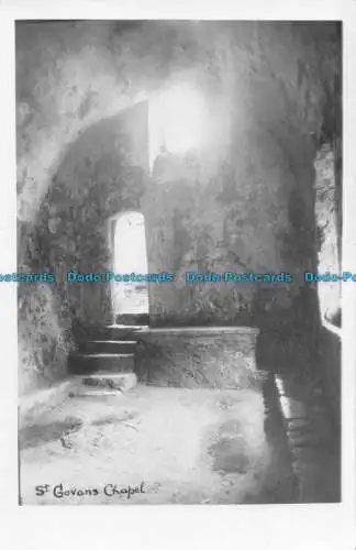 R145809 St. Govans Kapelle. Tenby und Pembroke