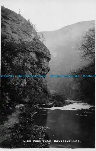 R145859 Lion Face Rock. Dovedale. R. Sneath