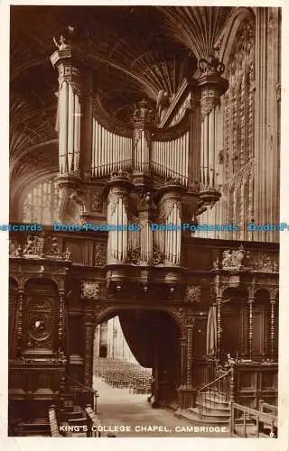 R145892 Kings College Kapelle. Cambridge. RP. 1929