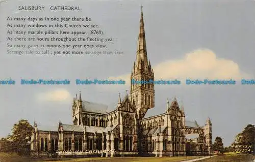 R146427 Kathedrale von Salisbury. Frith. 1968