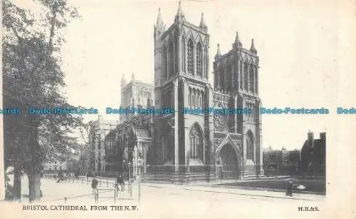 R146428 Kathedrale Bristol aus der N.W.H.B. und S. 1904