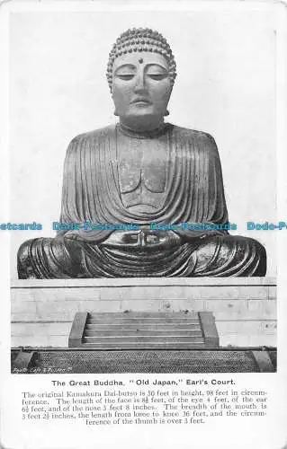 R147192 Der große Buddha. Altes Japan. Earls Court. Gale und Polden