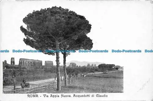 R145952 Rom. Via Appia Nuova. Aquädukte von Claudio