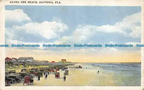 R146475 am Strand entlang. Daytona. Fla. 1912