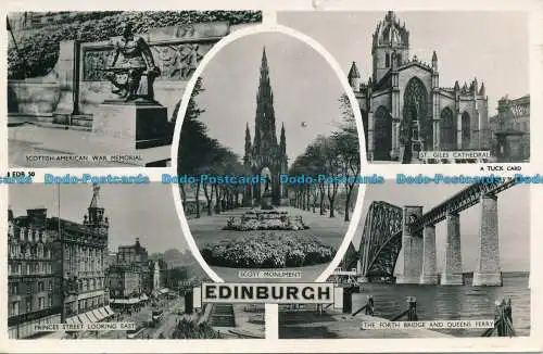 R146497 Edinburgh. Multi-View. Tuck. 1957