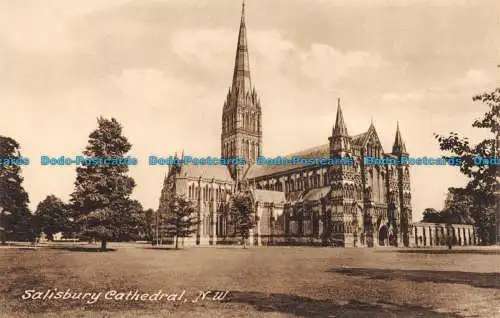 R146505 Kathedrale von Salisbury. N.W. Frith