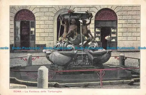 R146025 Rom. Der Schildkrötenbrunnen. Von Luca