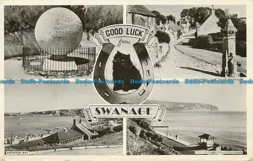 R147288 Viel Glück von Swanage. Multi-View. 1953