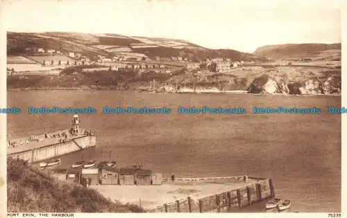 R145228 Port Erin. Der Hafen. Photochrom. Nr. 75235