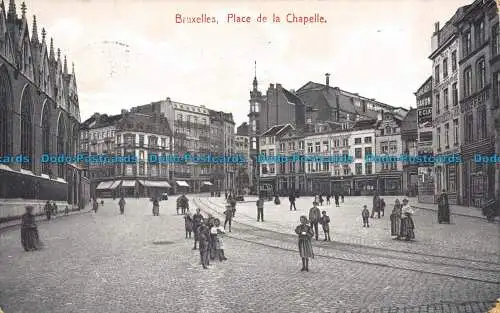 R146570 Brüssel. Place de la Chapelle. Fischer und Kramer. 1913