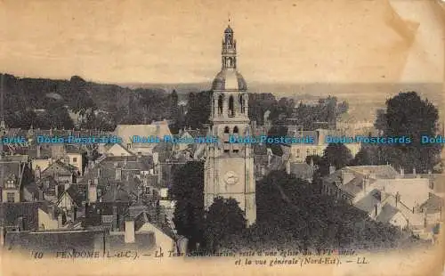 R146054 Vendome. Der Turm Saint Martin Jacke einer Kirche aus dem 16. Jahrhundert und der Vu