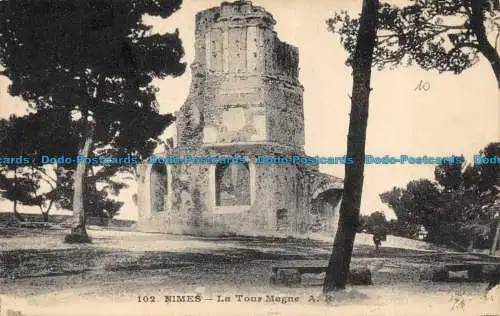 R146061 Nimes. Der Magne Tower. A.R.Nr. 102