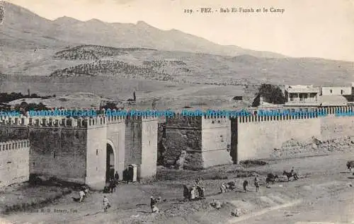 R147844 Fez. Bab El Ftouh und das Camp. Nr. 219