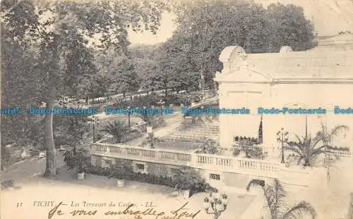 R146068 Vichy. Die Terrassen des Casinos. LL. Nr. 31. 1903