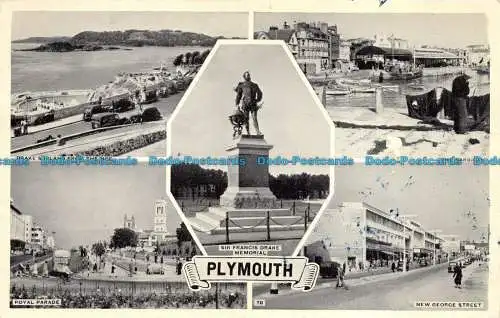 R146600 Plymouth. Multi-View. 1957