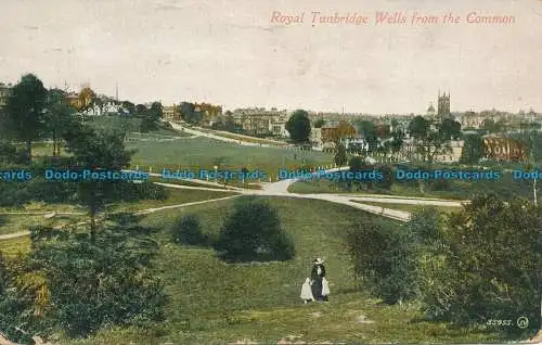 R146606 Royal Tunbridge Brunnen aus dem Common. Valentinstag. 1912