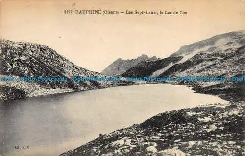 R146092 Dauphine. Les Sept Laux Le Lac de Cos