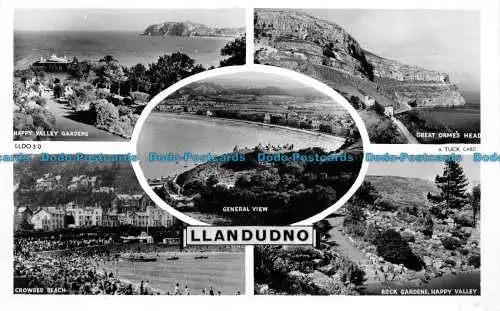 R145285 Llandudno. Multi-View. Tuck. RP