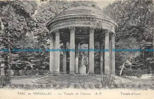 R146094 Parc de Versailles. Tempel der Liebe. Papeghin.1922