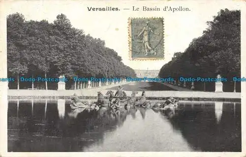 R146096 Versailles. Das Becken des Apollo