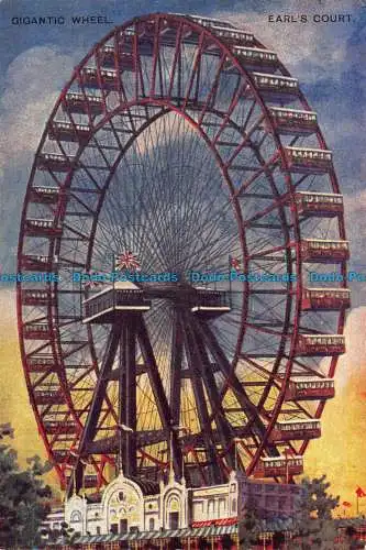 R147354 Riesenrad. Earls Court. Nelson